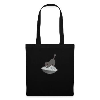 Handpan Cat Player Handpan - Sac en tissu - noir - Devant