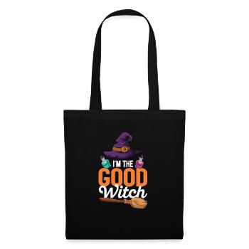 I'm the Good Witch Funny Halloween Party Witches - Tote Bag - black - Front