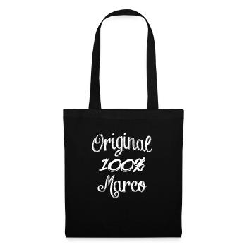 100% Original Marco - Sac en tissu - noir - Devant