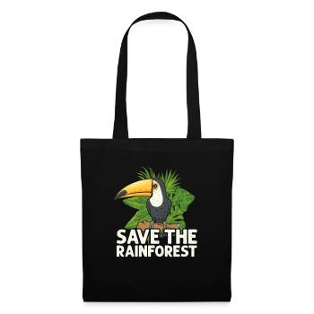 Toucan Bird Rainforest - Tote Bag - black - Front