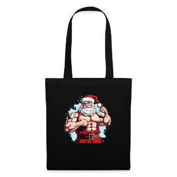 Le souhait du Père Noël : Noël pour Holiday Trainin - Sac en tissu - noir - Devant
