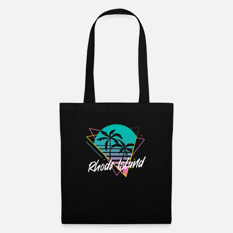 Rhode Island - Tote Bag - black