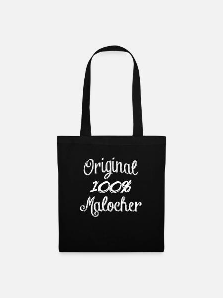 100% Original Malocher - Stoffbeutel - Schwarz
