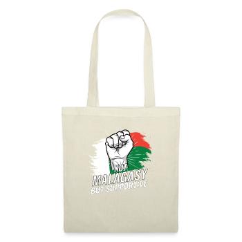 Not Malagasy But Supportive Madagascar Flag - Tote Bag - nature - Front