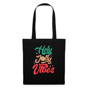 Holy Jolly Vibes - Tote Bag - black - Front