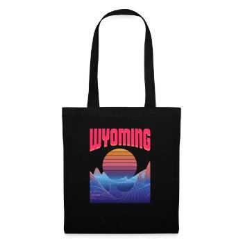 Wyoming - Stoffbeutel - Schwarz - Vorne