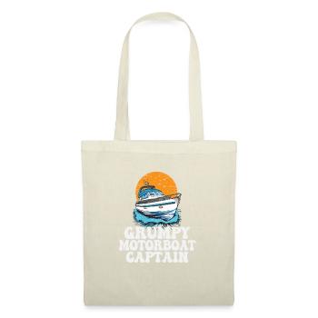 Grumpy Motorboat Captain Pontoon Boat Owner - Tote Bag - nature - Front