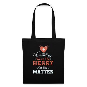 Cardiology Nurse Heart Of The Matter - Tote Bag - black - Front
