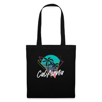 Californie - Sac en tissu - noir - Devant