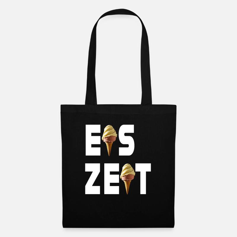 Eiszeit - Stoffbeutel - Schwarz