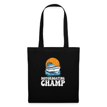 Ponton Lac Life Boat Parade Champ Motoboating - Sac en tissu - noir - Devant