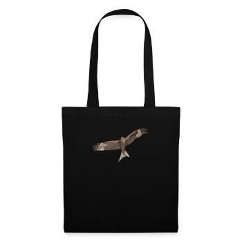 Red kite I bird of prey pickling motif for falconer - Tote Bag - black - Front