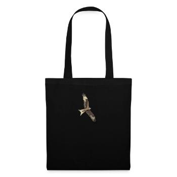Red kite I bird of prey pickling motif for falconer - Tote Bag - black - Front