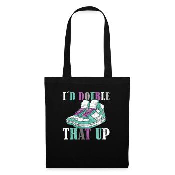 Funny sneaker collector - sneakers - Sac en tissu - noir - Devant