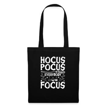Hocus-pocus Everybody concentrates funny - Tote Bag - black - Front