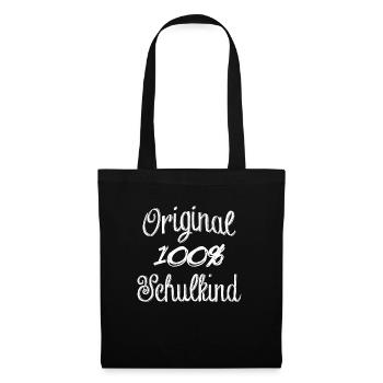 Original 100% schoolchild - Tote Bag - black - Front