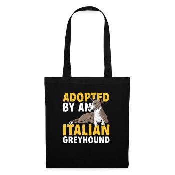 Italian Greyhound Greyhound Dogs - Tote Bag - black - Front