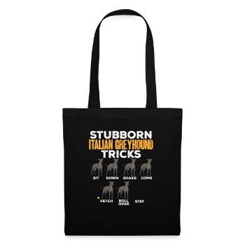 Italian Greyhound Greyhound Dogs - Tote Bag - black - Front
