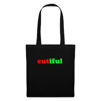 Cutiful My Blend Between Cute and Beautiful - Tote Bag - black - Front
