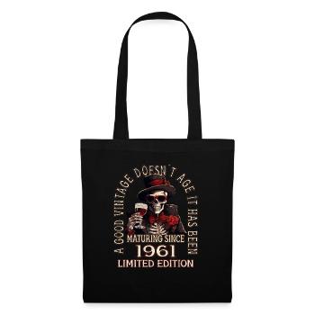 62nd Birthday 1961 '62 Good Vintage - Tote Bag - black - Front