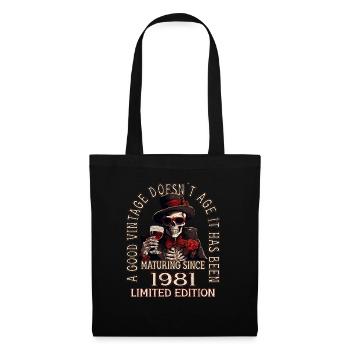 42nd Birthday 1981 42 Good vintage - Tote Bag - black - Front