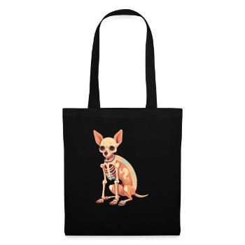 Chihuahua Halloween Puppy Trick Or Treat Dog Lover - Tote Bag - black - Front