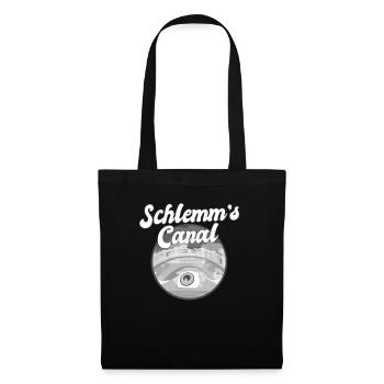 Schlemm's Canal Funny Optometrist Pun Eye - Tote Bag - black - Front