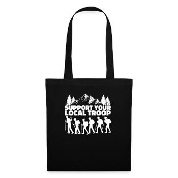 Scout Support - Tote Bag - black - Front