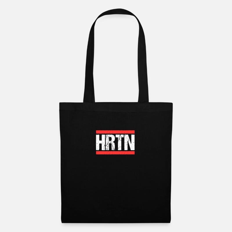 Hertenerin Hertener Herten - Stoffbeutel - Schwarz