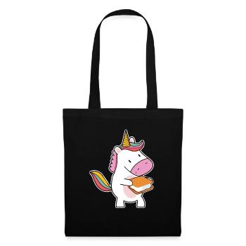 Camper Kids Mignon Smore Licorne Guimauve - Sac en tissu - noir - Devant
