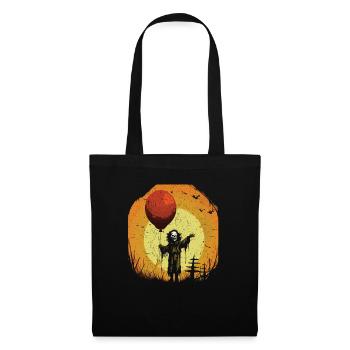 Ballon Halloween Süßes oder Saures Spooky Boo Ghost - Stoffbeutel - Schwarz - Vorne