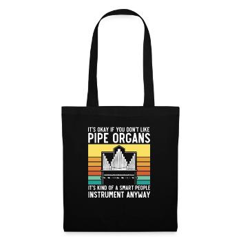 Organist: Organist, Church Organist, Organ - Tote Bag - black - Front