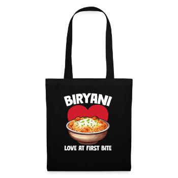 Biryani Lover Indian Food Desifood India Rice - Sac en tissu - noir - Devant