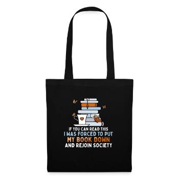 I teach children to read - Tote Bag - black - Front