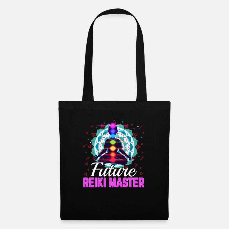 Future Reiki Master - Stoffbeutel - Schwarz