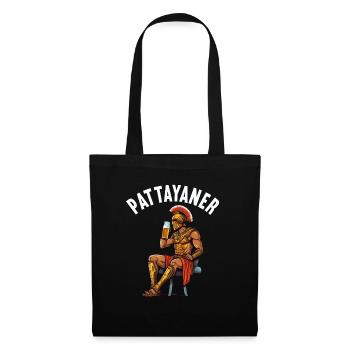 Vintage Thailand Thai Pattayaner Pattaya - Tote Bag - black - Front