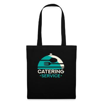 Catering Service Caterer Food Chef Waiter - Tote Bag - black - Front