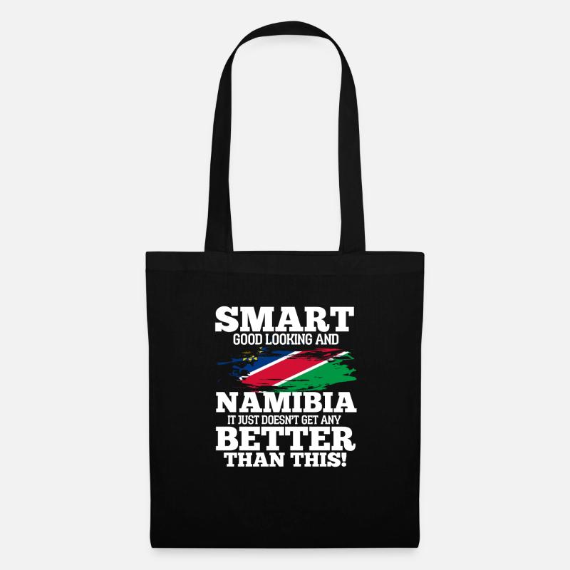 Namibia - Stoffbeutel - Schwarz