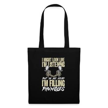 Body Painter Car Painter Painter - Sac en tissu - noir - Devant