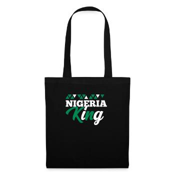 Nigéria - Sac en tissu - noir - Devant