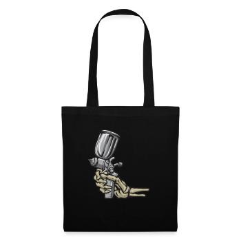 Body Painter Car Painter Painter - Sac en tissu - noir - Devant