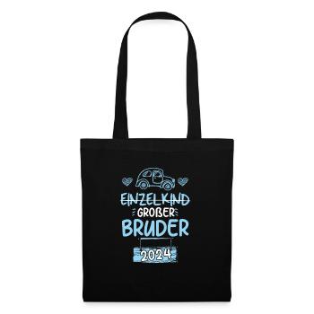 Großer Bruder 2024 Oldtimer - Stoffbeutel - Schwarz - Vorne