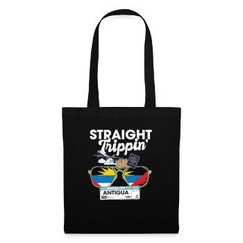 Straight Trippin' Antigua Vacation Tour Travel - Tote Bag - black - Front