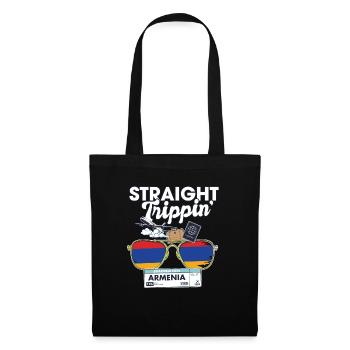 Straight Trippin' Armenia Vacation Tour Voyage - Sac en tissu - noir - Devant