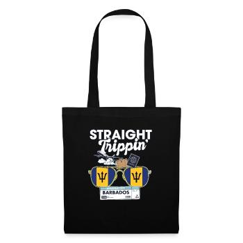Straight Trippin' Barbados Vacation Tour Travel - Sac en tissu - noir - Devant