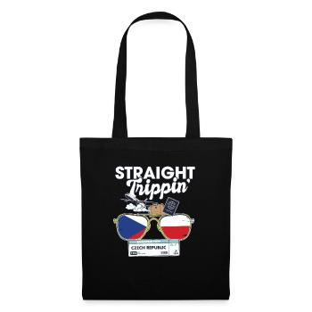 Straight Trippin' Czech Vacation Tour Travel Trip - Tote Bag - black - Front