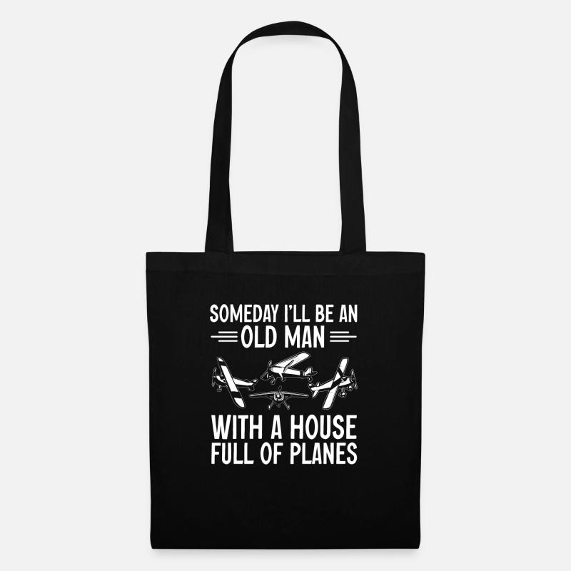 Modèle d’avion télécommandé - Sac en tissu - noir