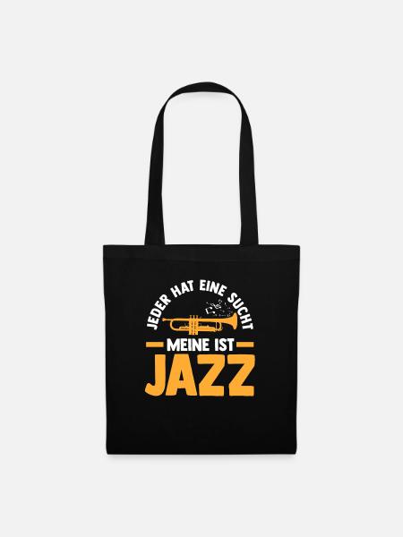 Jazz Tänzer - Stoffbeutel - Schwarz