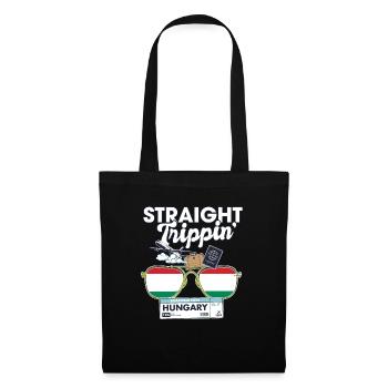 Straight Trippin' Hungary Vacation Tour Travel - Tote Bag - black - Front
