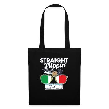 Straight Trippin' Italy Vacation Tour Travel Trip - Tote Bag - black - Front